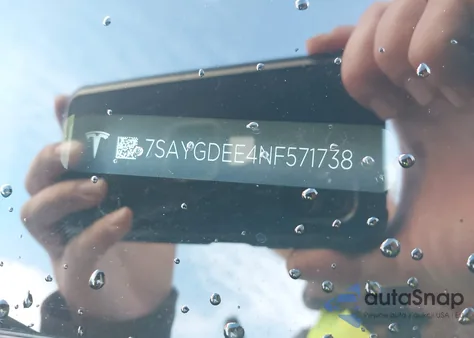 2022 Tesla Model Y Long Range Dual Motor All-Wheel Drive from USA, damaged, VIN 7SAYGDEE4NF571738